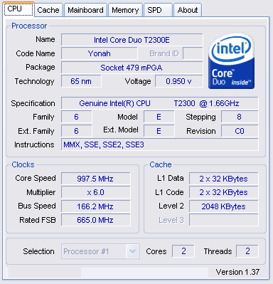 cpuz cpu