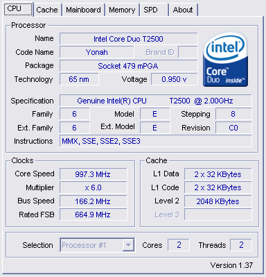 cpuz cpu