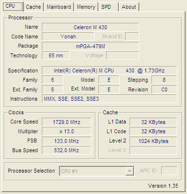 HP Compaq nx6310: 