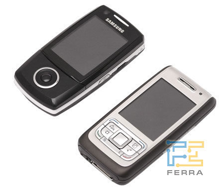 Nokia E65 vs Samsung i520:   fashion-