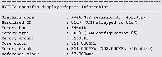 LG C1:   NVIDIA GeForce Go 7300