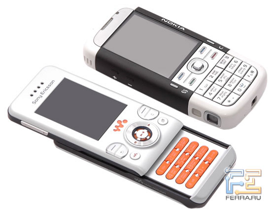  Sony Ericsson W580i  Nokia 5700   Ferra.ru 2