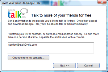  SMS  Google Talk